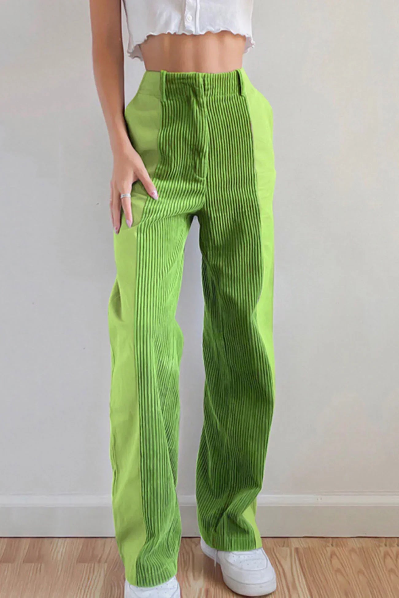Diana | High Waist Corduroy
