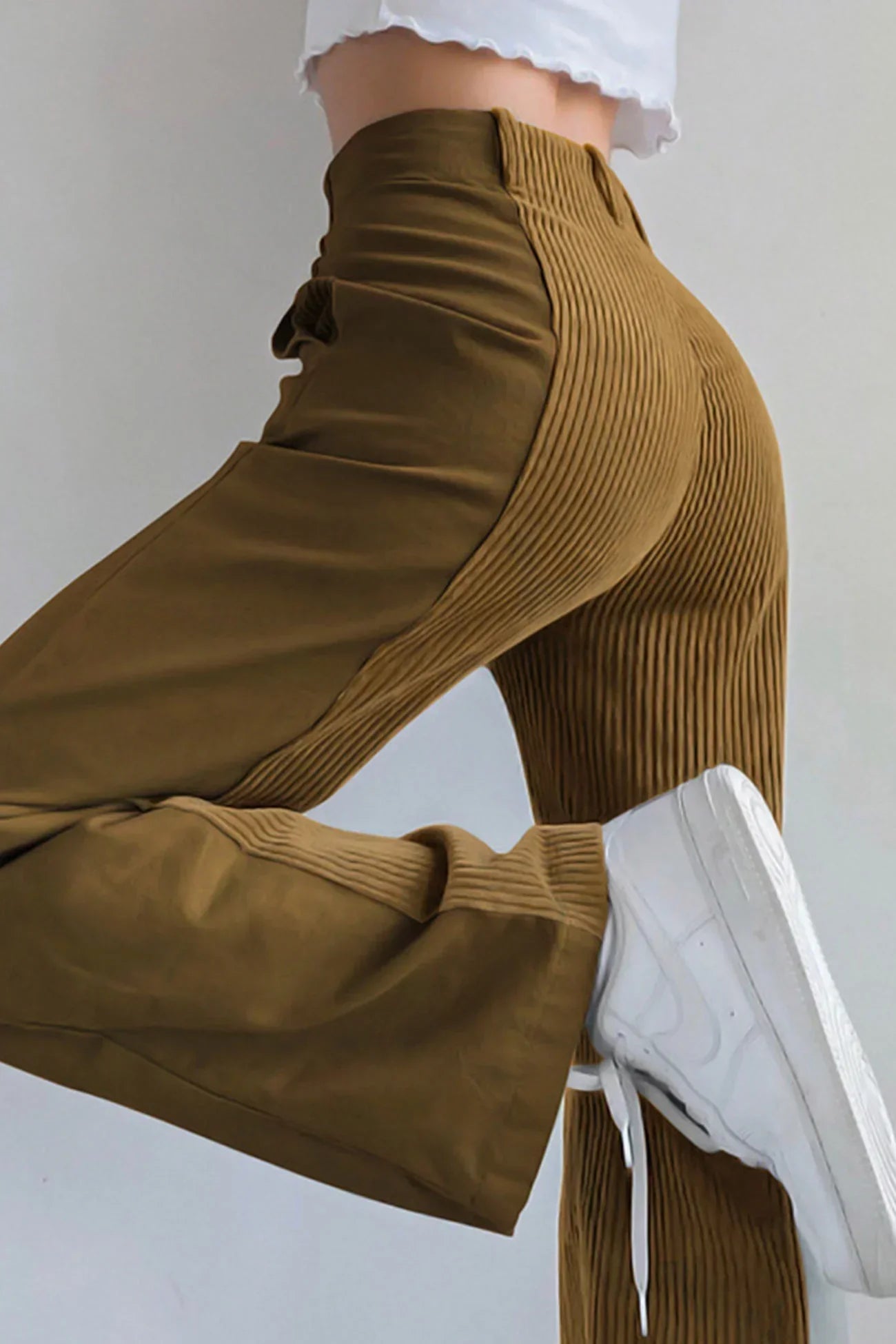 Diana | High Waist Corduroy