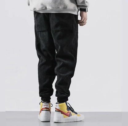 Larry | Comfortable Corduroy Jogging Pants
