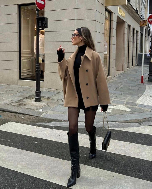 Sofy | Elegant Oversized Coat for Women