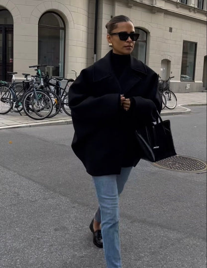 Sofy | Elegant Oversized Coat for Women