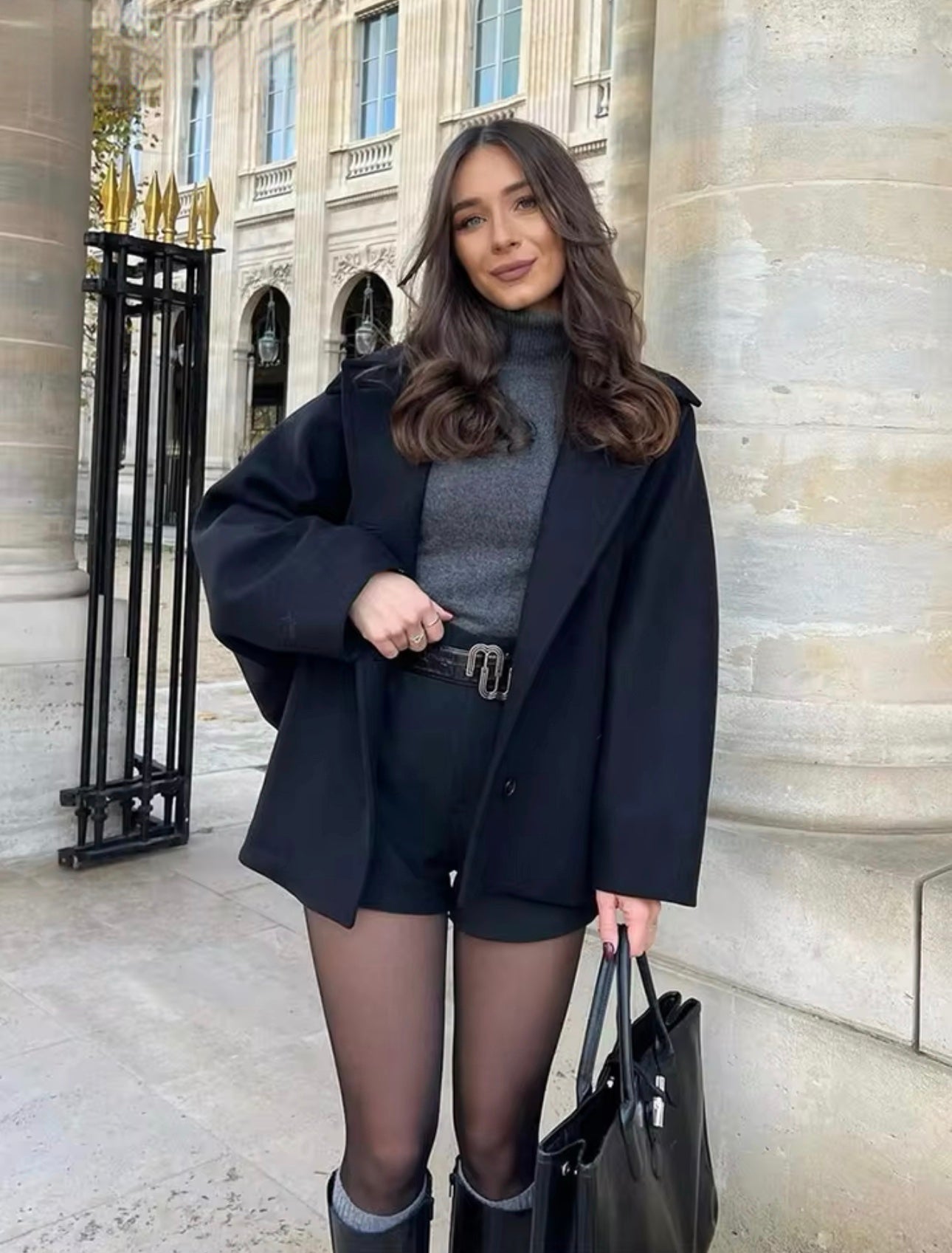 Sofy | Elegant Oversized Coat for Women