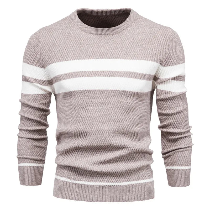 David | Warm and stylish knitted sweater for men