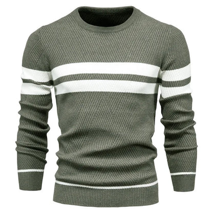 David | Warm and stylish knitted sweater for men