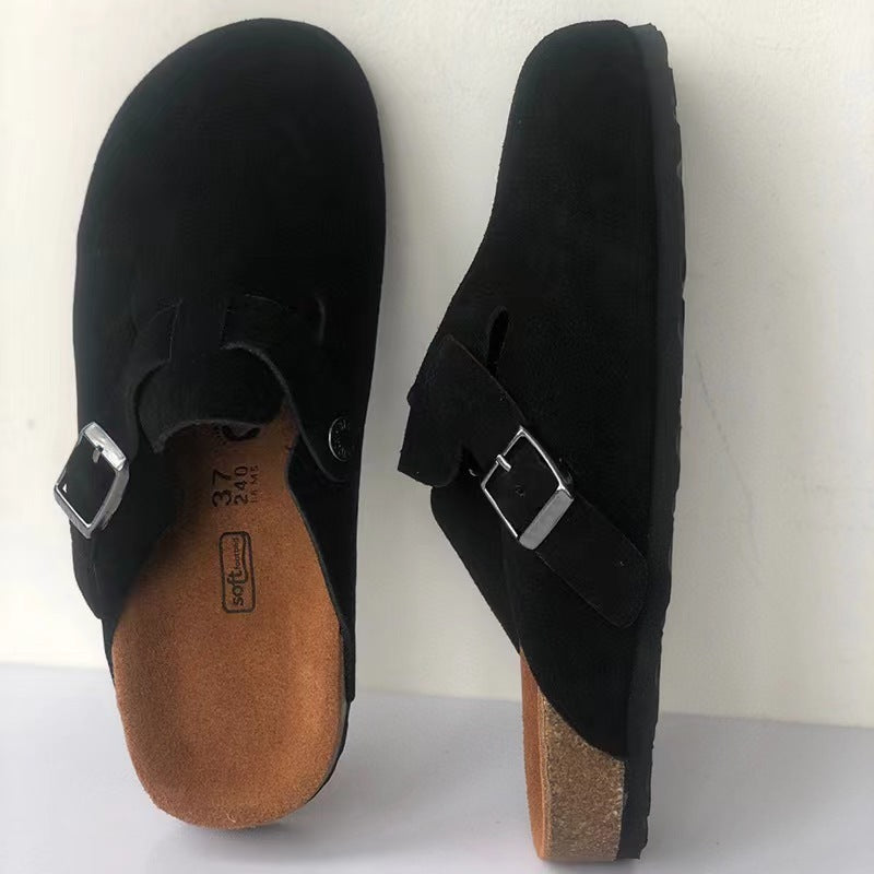 Eudoxia™ - Premium Unisex Leather Slippers/Sandals | Style and quality in one 