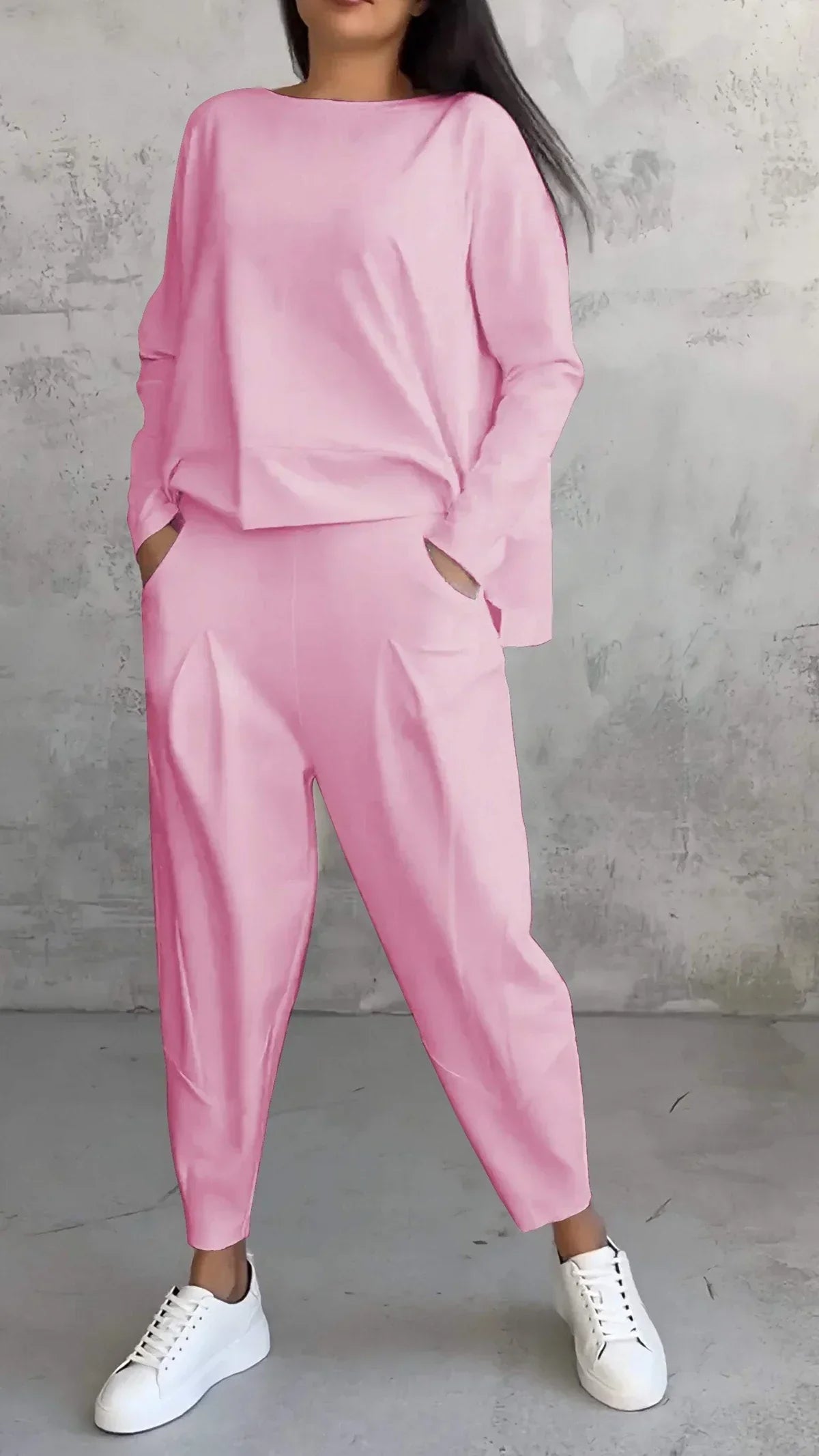 2-piece loungewear set - cozy women's outfit for relaxing days