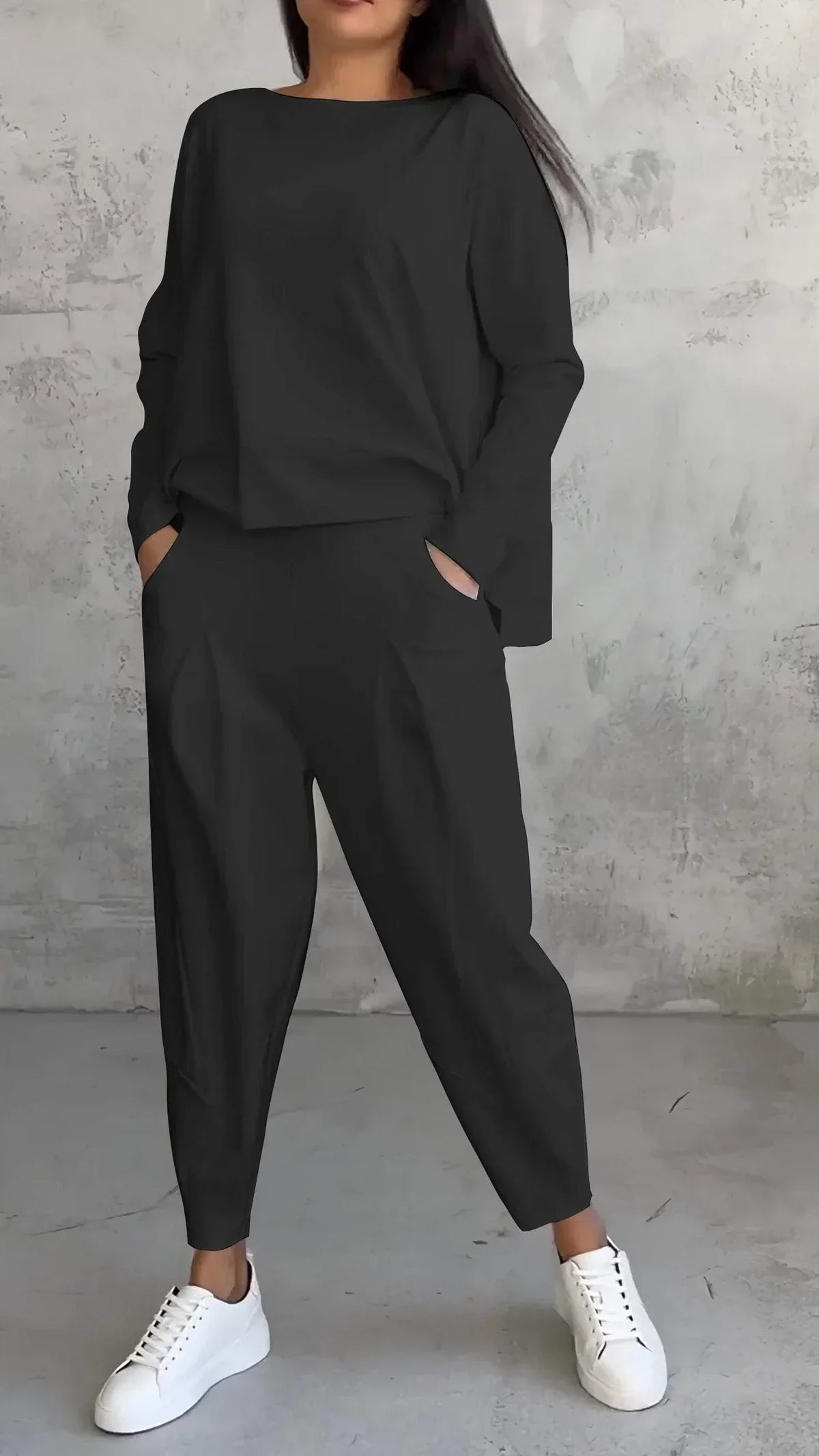 2-piece loungewear set - cozy women's outfit for relaxing days