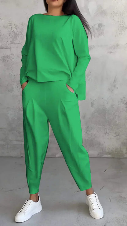 2-piece loungewear set - cozy women's outfit for relaxing days