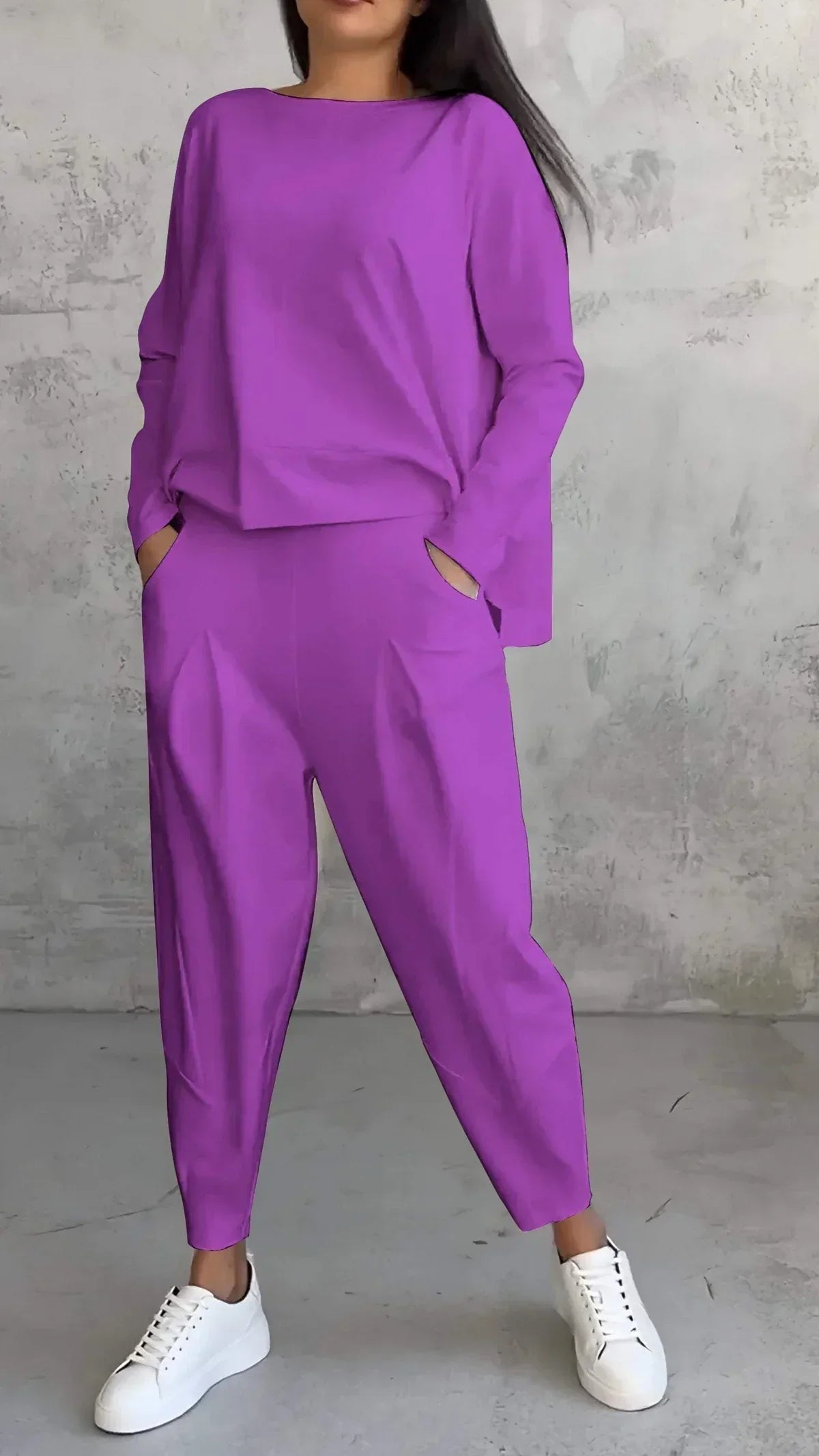 2-piece loungewear set - cozy women's outfit for relaxing days