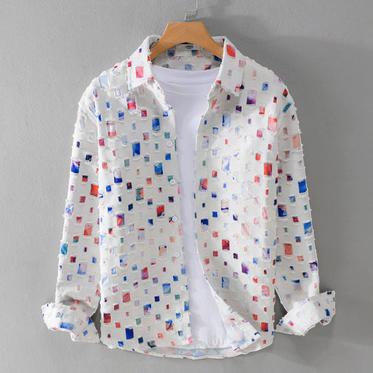 Mosaic™ | Artistic Shirt with Mosaic Design