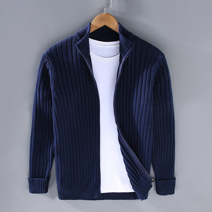 Zion | Comfortable ribbed knit men's sweater