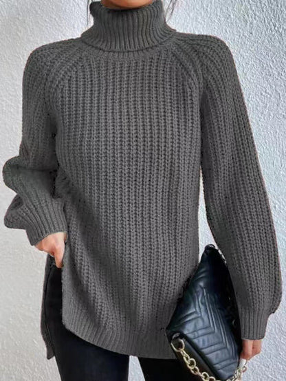 Viola | Classic Knitted Turtleneck Sweater