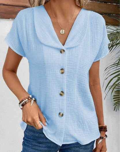 Onni | Women's Blouse with V-Neck