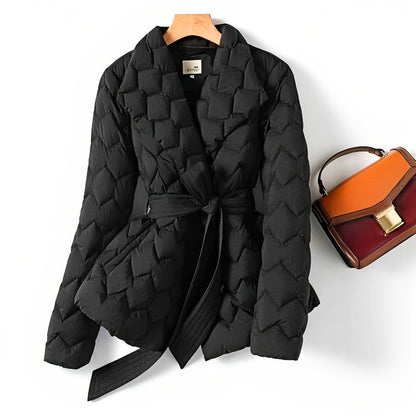 Amina | Classic fleece down jacket for women