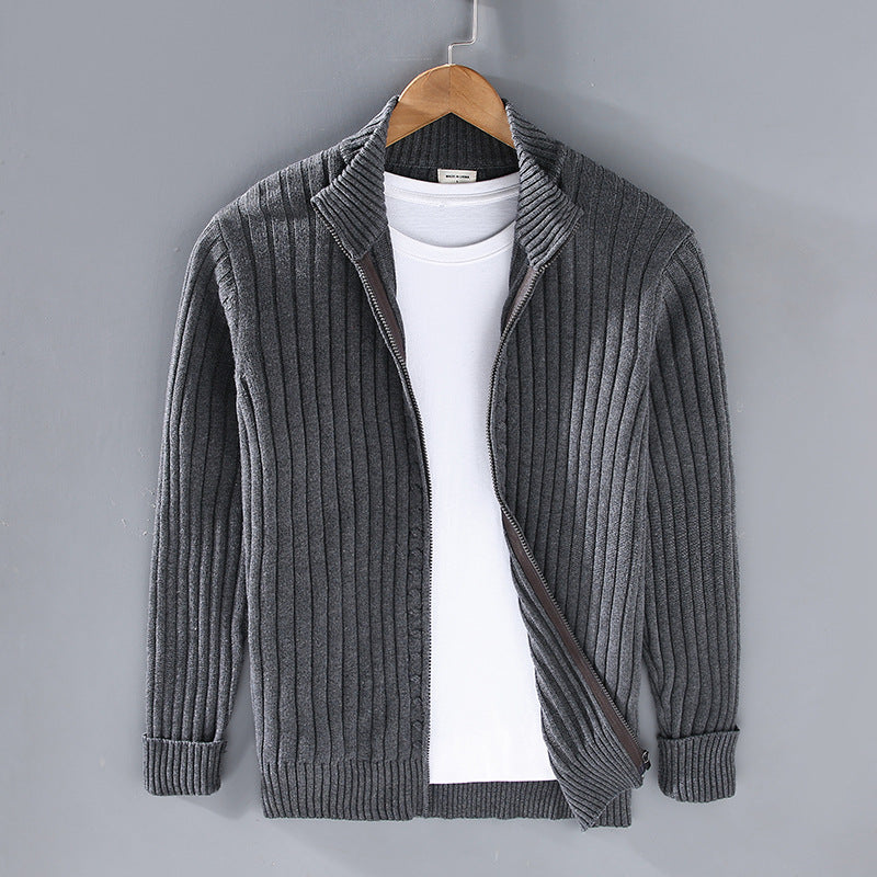 Zion | Comfortable ribbed knit men's sweater