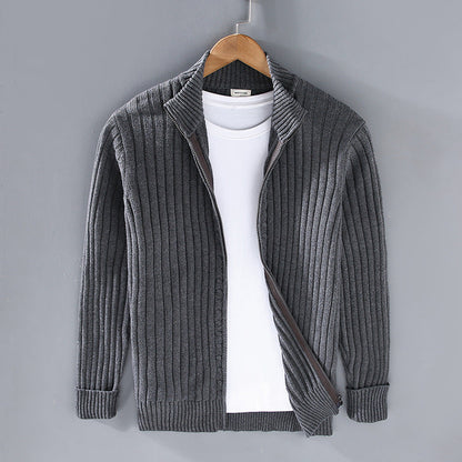 Zion | Comfortable ribbed knit men's sweater