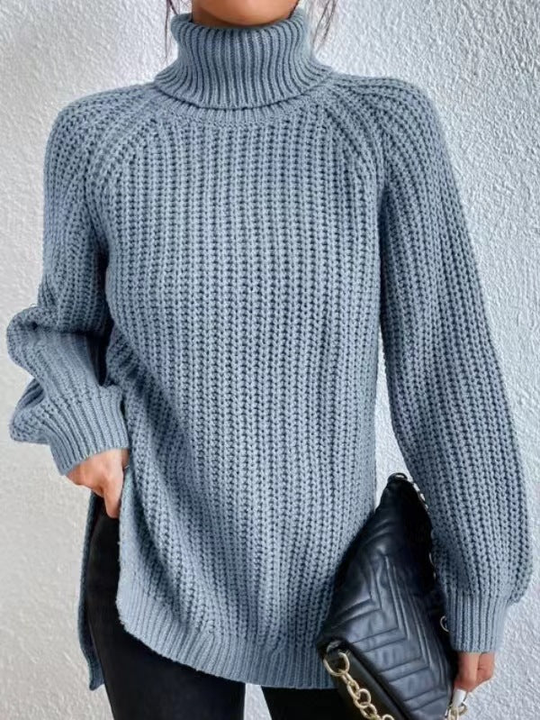 Viola | Classic Knitted Turtleneck Sweater