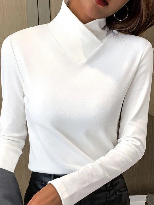 Anastasia™ | Elegant high-neck turtleneck