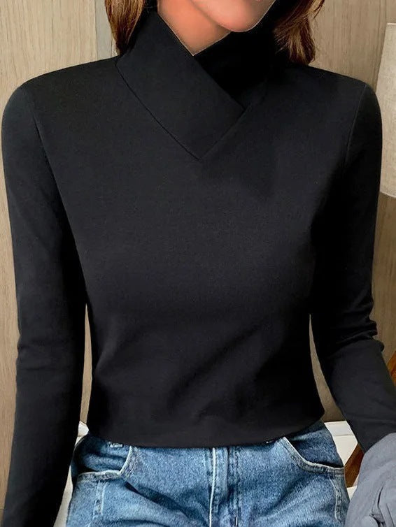 Anastasia™ | Elegant high-neck turtleneck