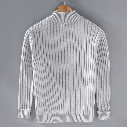 Zion | Comfortable ribbed knit men's sweater