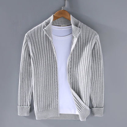 Zion | Comfortable ribbed knit men's sweater