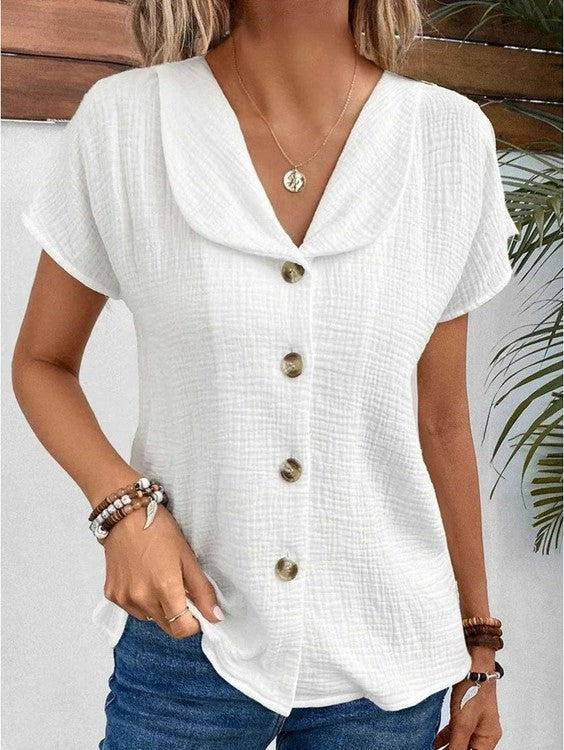 Onni | Women's Blouse with V-Neck