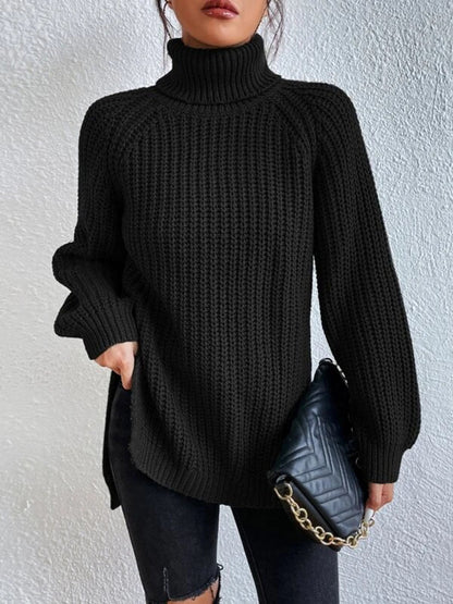 Viola | Classic Knitted Turtleneck Sweater