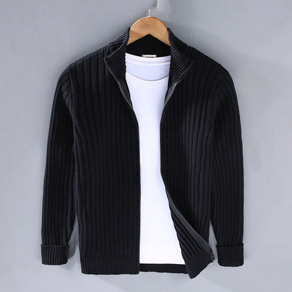 Zion | Comfortable ribbed knit men's sweater