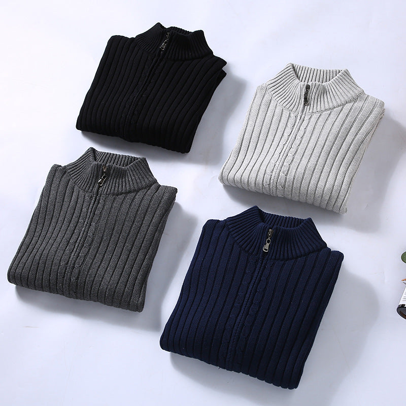 Zion | Comfortable ribbed knit men's sweater