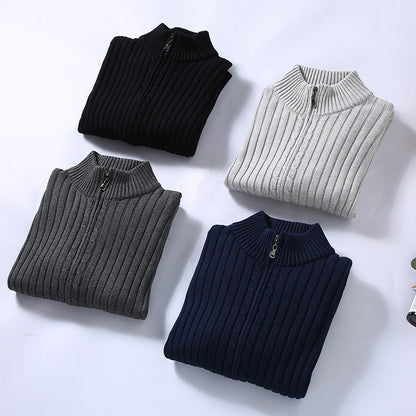 Zion | Comfortable ribbed knit men's sweater