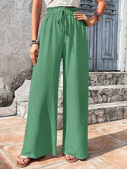 Romy | Casual wide-leg trousers for women