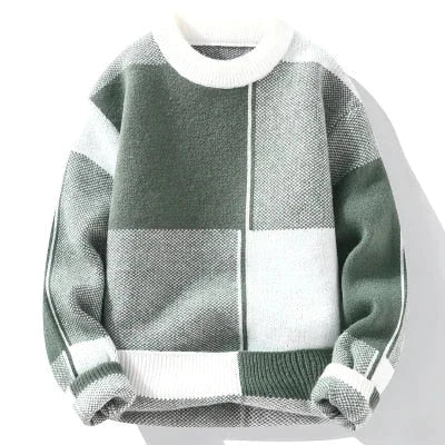 Warm knitted sweater | Casmani