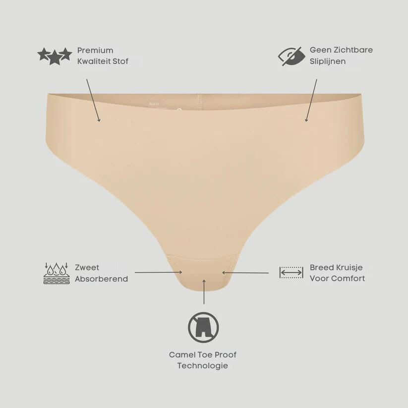 Lovic™ - Invisible Camel Toe String 2+2 FREE 