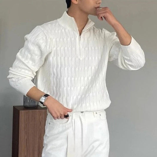 Belford™ Cable Knit Half-Zip Sweater