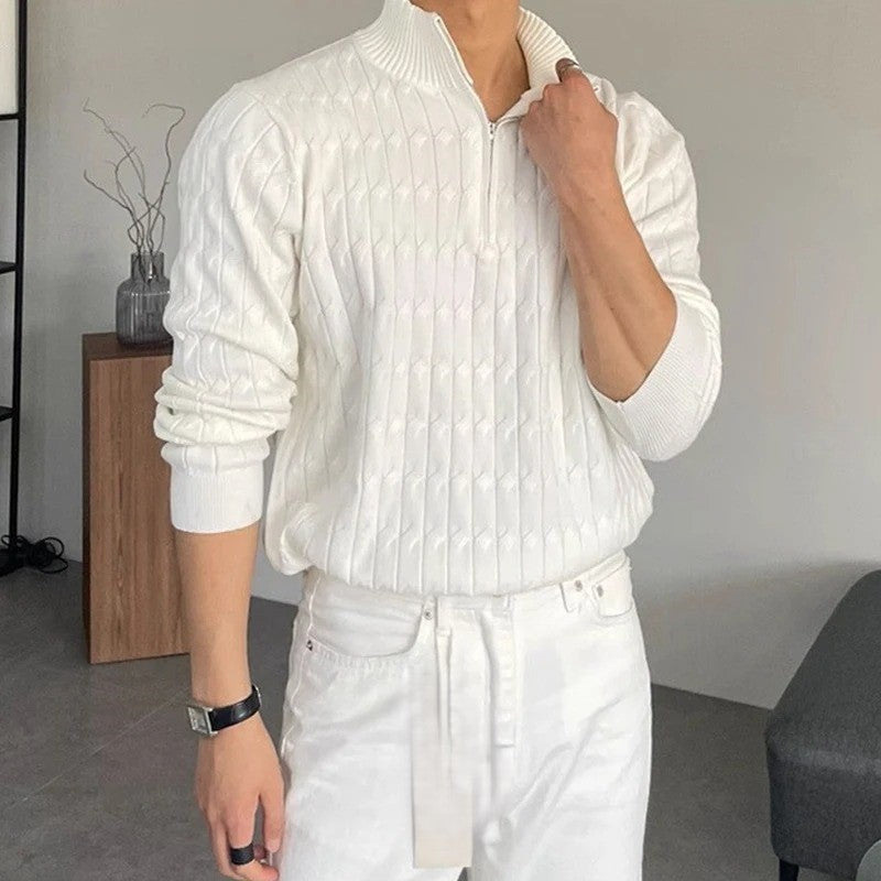 Belford™ Cable Knit Half-Zip Sweater