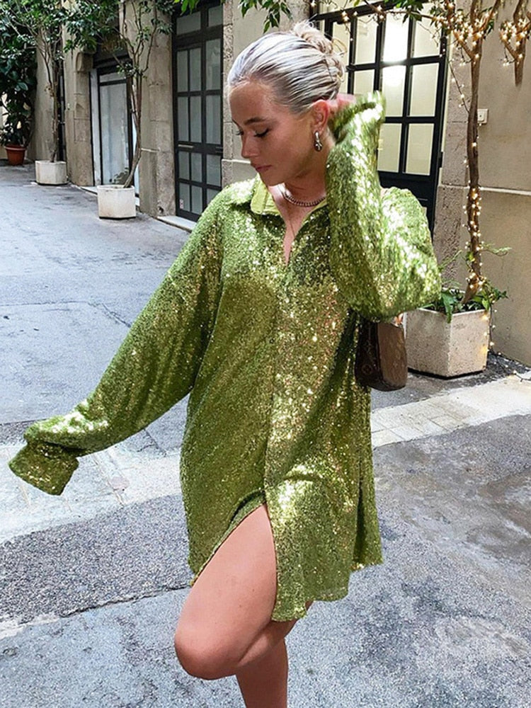 Glam™: Luxurious Oversized Blouse for Women