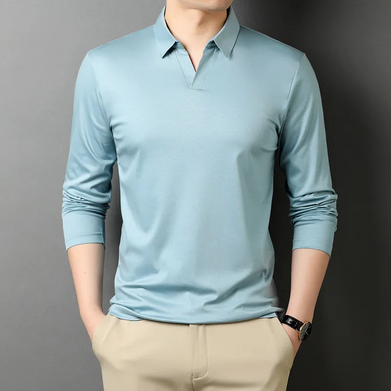Satin Polo for Men | Johnny