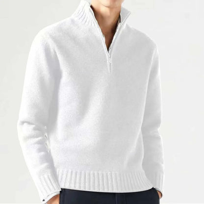 Warm half-zip sweater for men | Onni