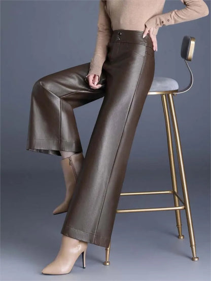 Arushi | Casual women's trousers with wide legs