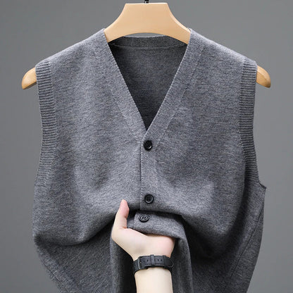 Onni | Casual knitted sleeveless sweater