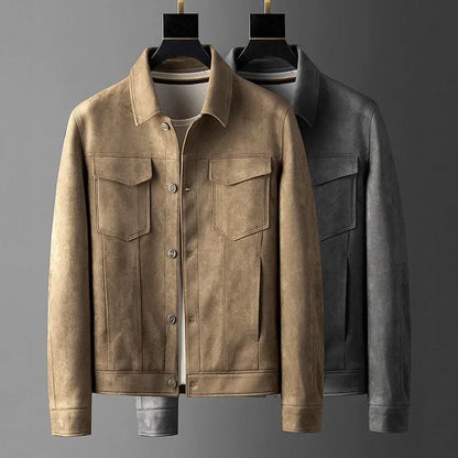 Sean | Men's Fall Winter Slim Fit Leather Jacket