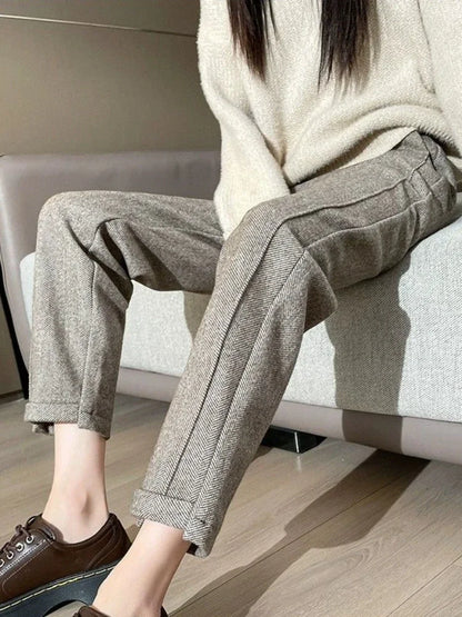 Presley | Winter wool pants for women