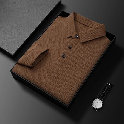 Comfortable Polo with long sleeves | Samuel