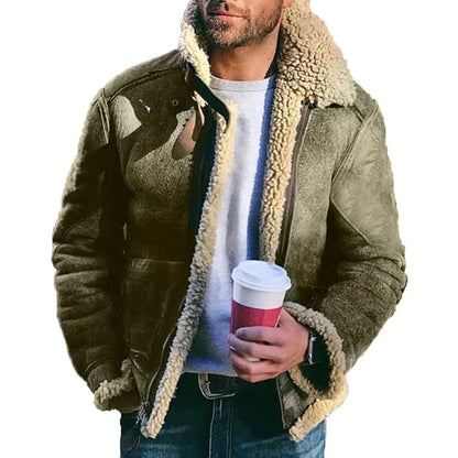 Bryan | Thickened Warm Faux Leather Men's Jacket