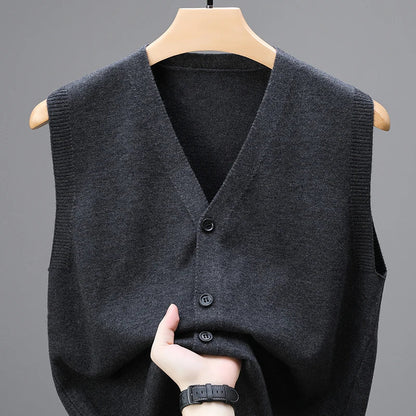 Onni | Casual knitted sleeveless sweater