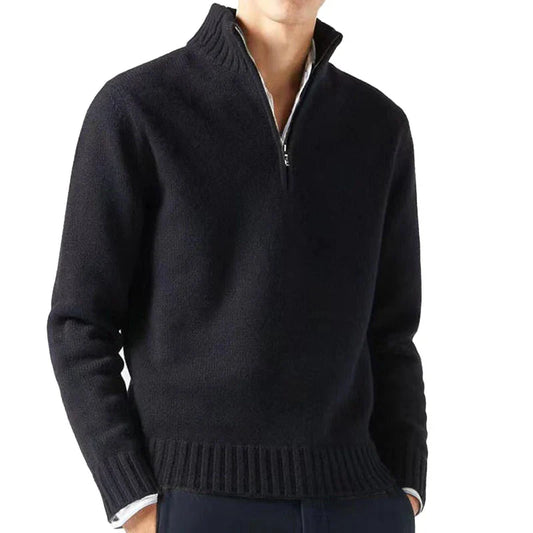 Trendy men's half-zip sweater | Onni