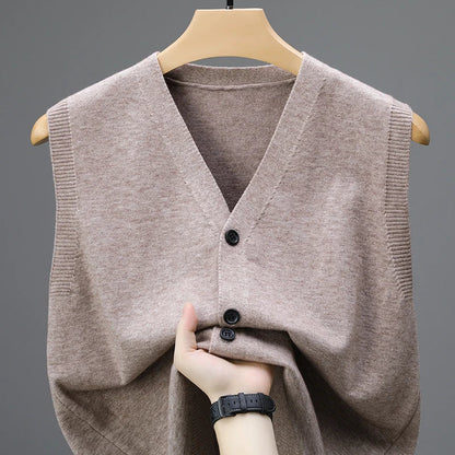 Onni | Casual knitted sleeveless sweater