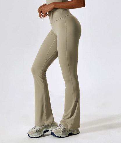 Flex™ - Flared High-Waist Fitness Leggings 