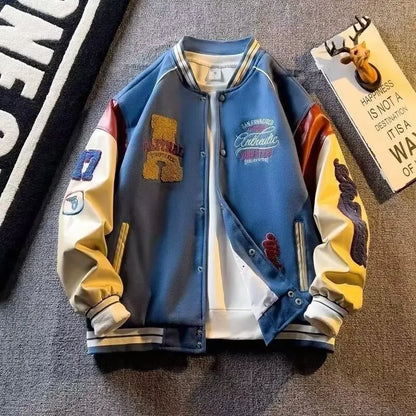 Trendy patchwork jacket for men | Onni