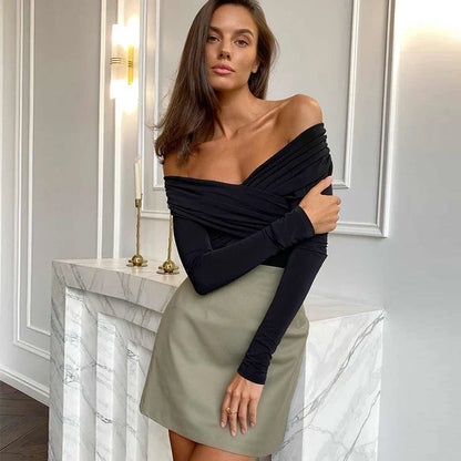 Fashionable backless top | Onni
